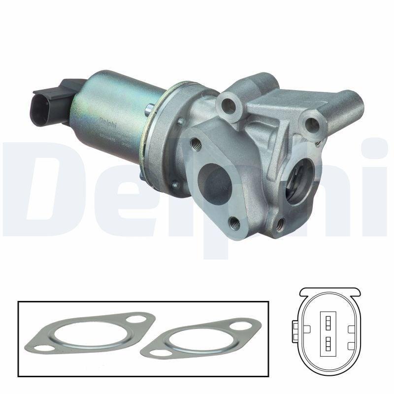 Delphi EG10475-12B1 EGR Valve Efficient Exhaust Gas Recirculation for i20, i30 and 2 more models — Emission Control
