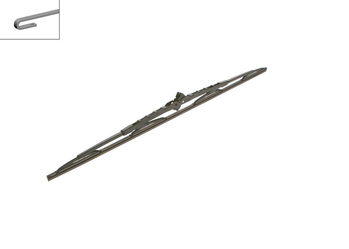 Bosch 3397004587 Wiper Blade Front 650 mm Iveco Stralis 12-, Renault Twingo I, Colt VI — Wipers