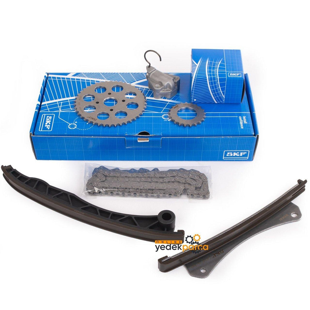 SKF VKML82000-1 Timing Chain Kit - Compatible with Opel Combo C 1.3 Diesel