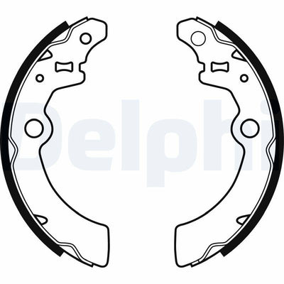Delphi LS1933 Brake Pabucu