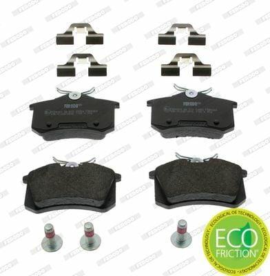 FERODO FDB4260 - Rear Brake Pad Set for Golf IV, Audi A1 A8, Megane II/III — Brake Pads