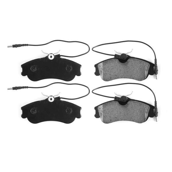 FROW FREN 2561101003 Brake Pad Front (130 mm) Peugeot Partner Citroen Berlingo Xsara 96-(2 with Connector) (2 wi — Brake Pads