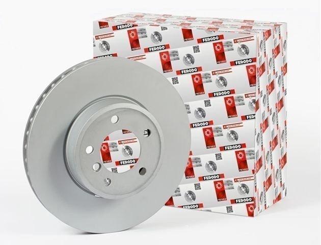 Ferodo Front Brake Disc Set - Compatible with Mercedes Benz W124 E200 — Brake Rotors & Drums