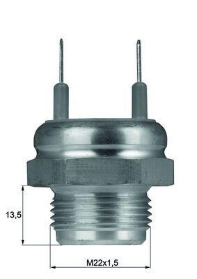 Mahle TSW4D Coolant Temperature Sender 75-80°C VW Passat Golf IV Audi A4 A6