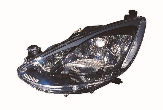 DEPO Mazda 2 Series Left Headlight - ECE Approved, H4 Bulb, For Mazda 2 Drivers — Depo (Aydınlatma), Headlights