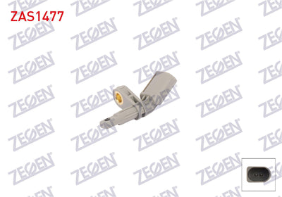 Zegen ZAS1477 ABS Sensor Front Left VW Passat (B7 B8) 2010-/ Touareg 02-10 / Q7 06-15 / Cayenne 02-10 ( — Brake Sensors & ABS