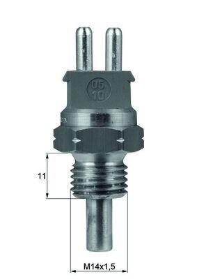 Mahle TSE2 Temperature Sensor 95-C-Series (W202-S202) E-Series (W124-W210) W124 W202 W210 W1 — Temperature Sensors & Switches