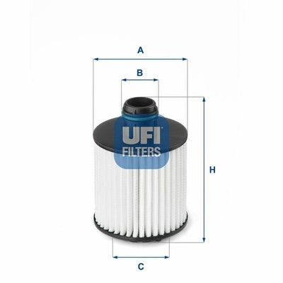 Ufi 25.139.00 Oil Filter (Fiat Doblo 1.3D 13-/ 500X 1.3 D Mjt 14-/ Alfa MiTo 1.3 Mjt 11 -) Oe — Oil Filters