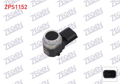 Zegen ZPS1152 Park Sensor Rear Renault Megane III Coupe 2014-/ Megane III Hatchback 2013-/ Megan — Vehicle Sensors & Switches