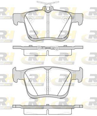 ROADHOUSE 21516.00 Brake Pad Rear Vag Golf 7, A3 and 2 more models — Brake Pads