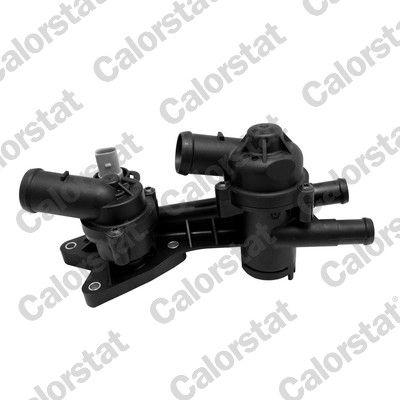 Vernet TH7237.83J Thermostat Housing Complete Volkswagen Clra Jetta 11-18 Polo 10-Ibiza 13-15 Fabia — Water Pump & Thermostat