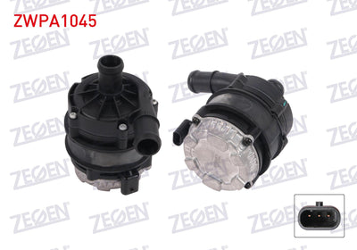 Zegen ZWPA1045 Auxiliary Water Pump Volkswagen Caddy V (Sk) 2.0 TDI 2021-/ Crafter 2.0 TDI 2018-/ T — Water Pump & Thermostat