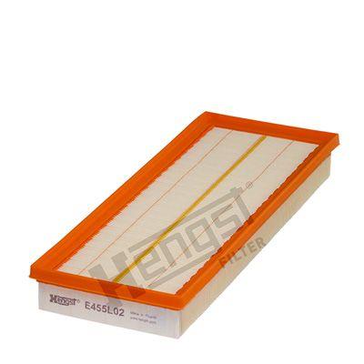 Hengst E455L02 Air Filter 112 / 113 / 272 / 273 164 / 203 / 204 / 211 — Air & Cabin Filters
