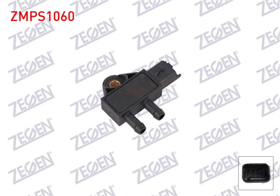 Zegen ZMPS1060 Map Sensor Peugeot 207 1.6 HDi 09-12 / 3008 1.6 HDi 09-16 / 308 1.6 HDi 09-14 / Ci — Engine Management Sensors