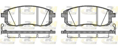 ROADHOUSE 2293.14 Brake Pad Cube Z12 03 > 10 — Brake Pads