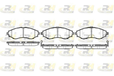ROADHOUSE 2645.32 Brake Pad Evanda 03 05 — Brake Pads