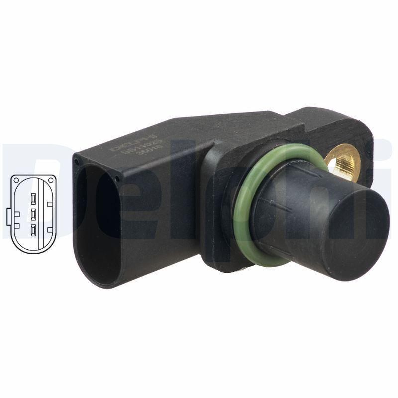 Delphi SS11025 Camshaft Speed Sensor 04-1-Series (E87) 3-Series (E90-E91) 5-Series (E60-E61) 7-Series (E65-E66-E67) X3