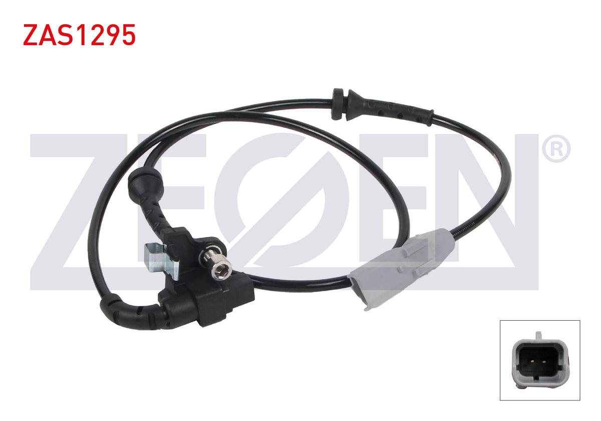 Zegen ZAS1295 ABS Sensor Rear Left-Right Peugeot 307 00-12 / 308 08-14 / C4 I II 04-11 / Ds4 15-18 — Brake Sensors & ABS