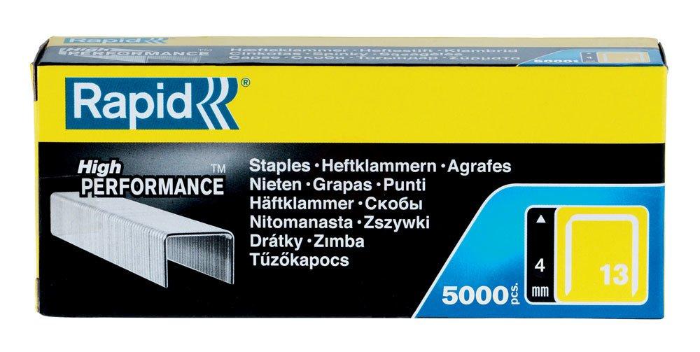 Rapid 11825700 Staples Series 13, 4 mm, Galvanized (1 pack/5000 pcs)