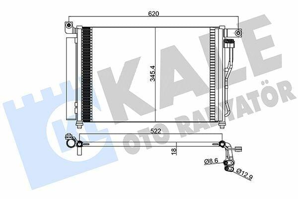 KALE Climate Radiator - 2006-2011 Accent Era 1.5CRDI — Radiators & Fans