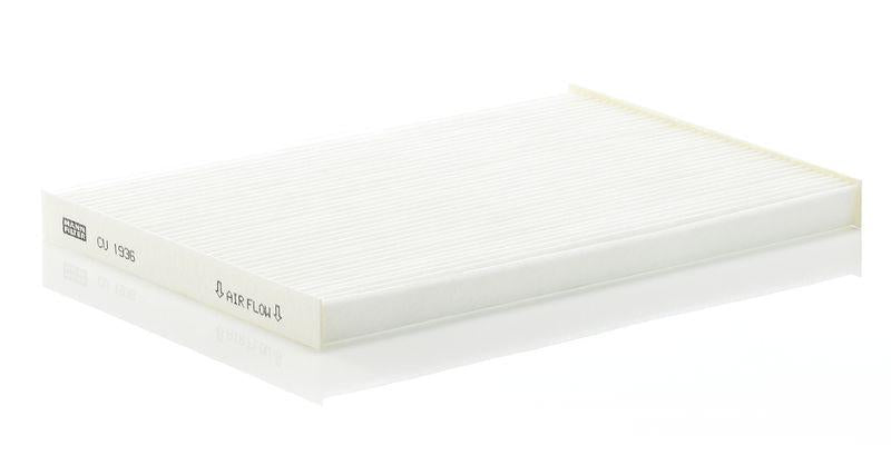 Mann CU1936 Cabin Air Filter Qashqai / Qashqai+2 (J10) 06-14, X-Trail II (T31) 07-13 — Air & Cabin Filters
