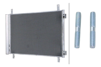 Hella 8FC366221-831 A/C Condenser P208 II 1.2 Puretech 1.5 BlueHDi 21 > /Corsa F 1.2 1.5 19 > /Mok — Condensers & Evaporators