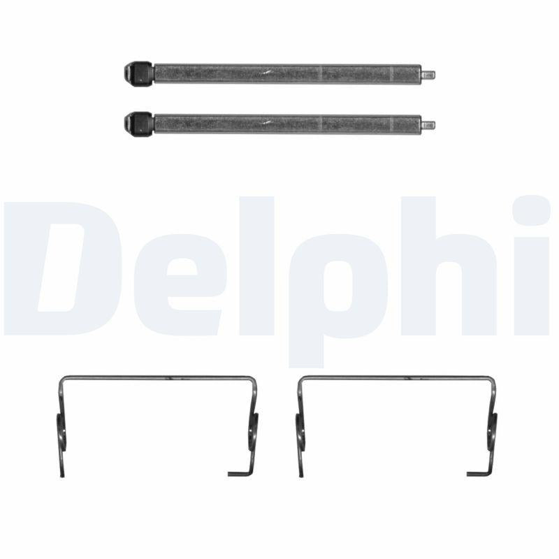 Delphi LX0745 Brake Pad Mounting Set Rear Lotus / Opel / Tesla 10 / 2000 / — Brake Pads