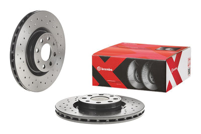 Brembo 09.4939.3X Brake Disc Front Air (Fiat Grande Punto 1.4T 1.3 JTD 1.9 JTD Opel Corsa D 1.3 CDTi) — Brake Rotors & Drums