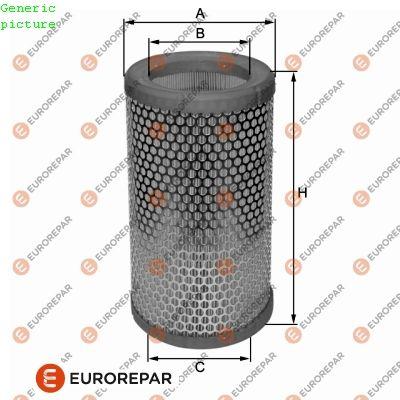 Eurorepar 1680345380 Air Filter Chreysler Grand Voyager III 2.5 95 — Air & Cabin Filters