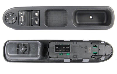 MGA 31169 Left Front Glass Release Switch (Switch) Complete Peugeot 207 — Switches & Relays