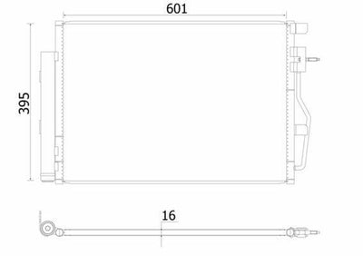 BEHR AC958000S A/C Condenser for Opel Mokka and Chevrolet Trax 1.6Xer — Condensers & Evaporators