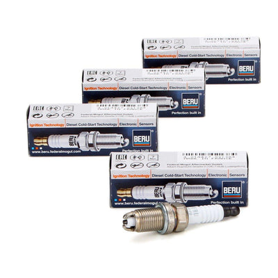 Beru Z14 - BMW E36 318i Compatible Spark Plug Set — Coils & Plugs