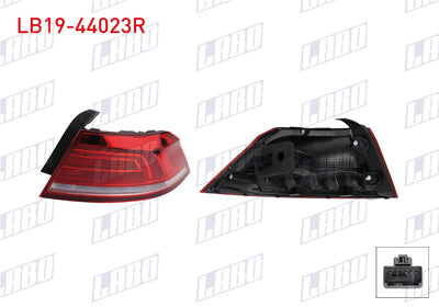 LABO LB19-44023R Stop Outer Right Volkswagen Passat B8 (3G2, Cb2) 2014-2019