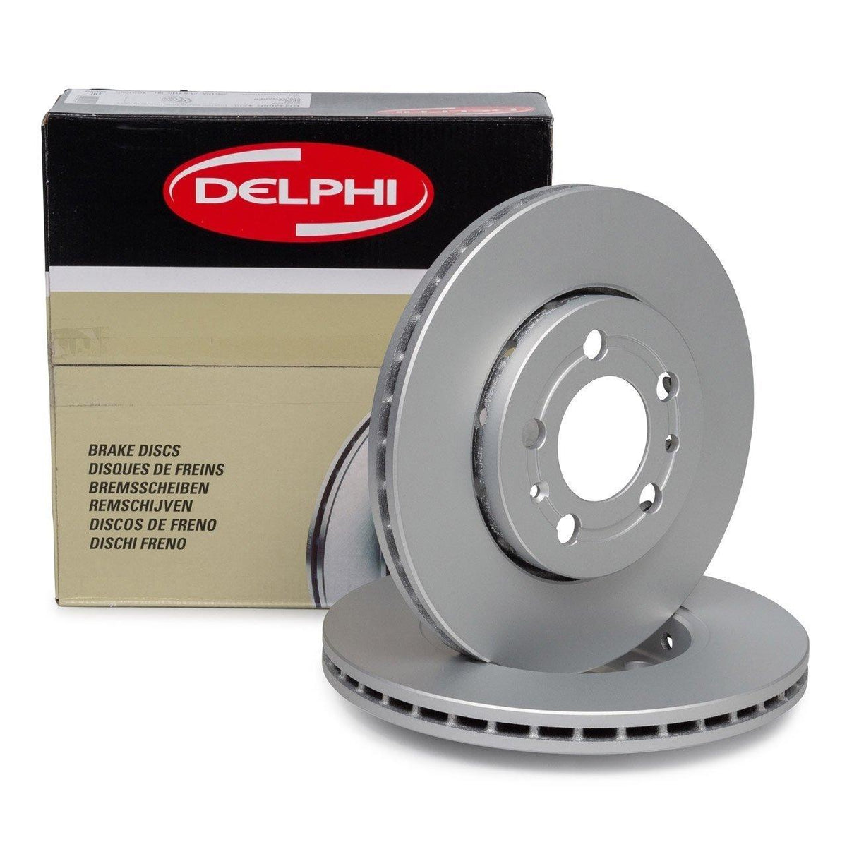 Delphi BG3208 Front Brake Disc - Audi A1 — Brake Rotors & Drums