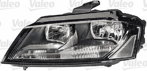 Valeo 044581 Headlight Left Audi A3 03-09 Electric with Motor — Headlights