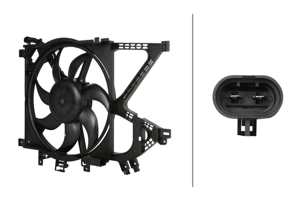 Hella 8EW366421-341 Radiator Fan Motor Z10xe Z12xe Z14xe Corsa C — Radiators & Fans
