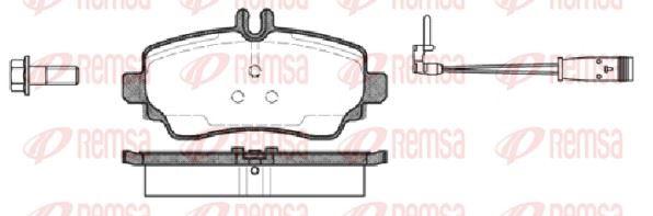 REMSA 0650.22 Brake Pad Vaneo 414 02-Xx — Brake Pads