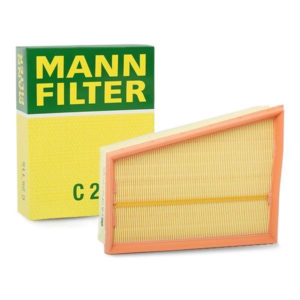 Mann Air Filter for Renault Megane 3 - Compatible Models 2010-2015 — Air & Cabin Filters