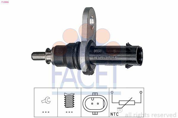 FACET Temperature Sensor 7.3356 - Compatible with Leon, Amarok and 14 more models — Temperature Sensors & Switches