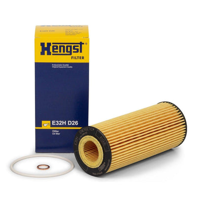 Hengst E32HD26 Bmw E90 Body 320d 163 HP Oil Filter — Oil Filters