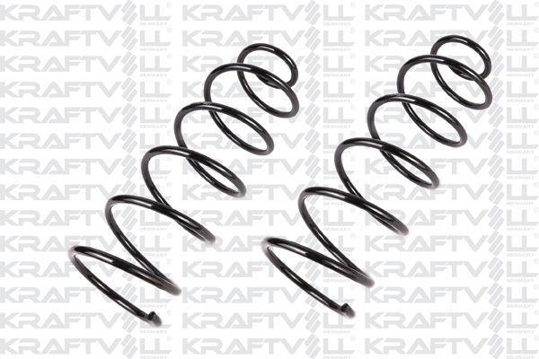 KRAFTVOLL Front Coil Spring Set - 2 Durable Springs