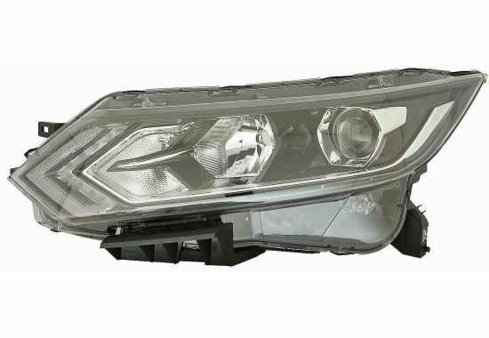 DEPO Nissan Qashqai Right Headlight LED for 2017 and Later Models — Headlights