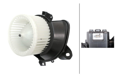 Hella 8EW366400-061 Heater Motor Grande Punto Corsa D Bipper Nemo — Heater & Blower