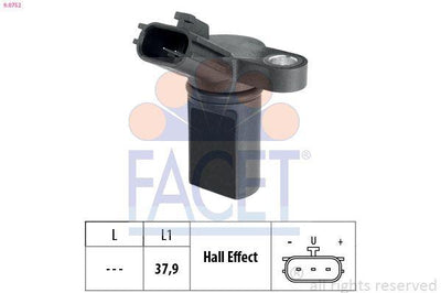 Facet 9.0752 (Crankshaft) Camshaft Shaft Sensor Espace IV-Koleos-Nissan — Pistons & Rotating