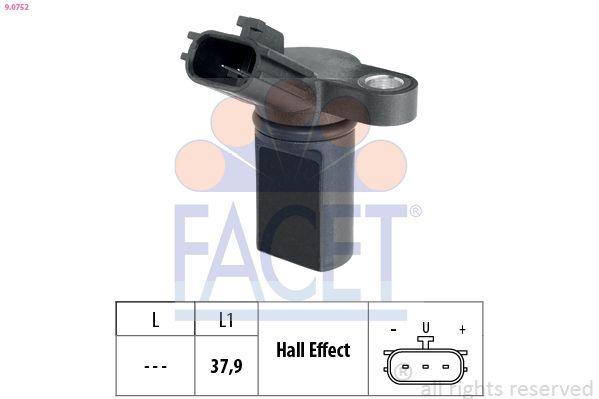 Facet 9.0752 (Crankshaft) Camshaft Shaft Sensor Espace IV-Koleos-Nissan — Pistons & Rotating