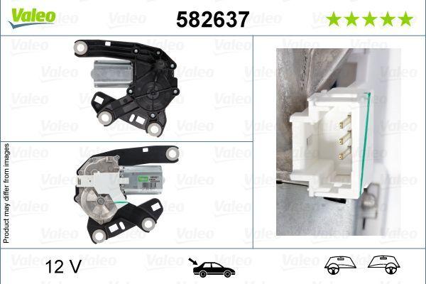 VALEO 582637 Rear Wiper Motor - Compatible with 16-Expert-Jumpy — Wipers