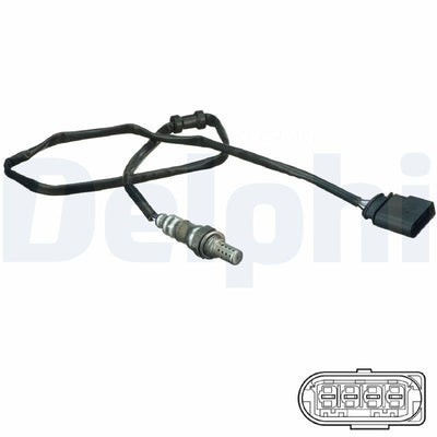 Delphi Lambda Sensor ES20178-12B1 - Compatible with VW Golf, Bora, Polo — Oxygen & Air-Fuel