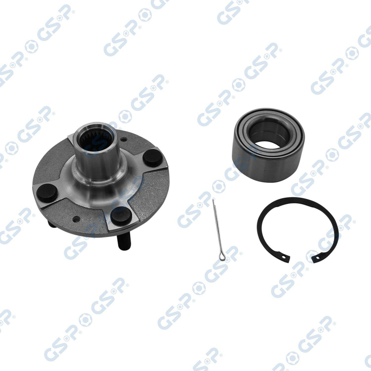 GSP 9425036K Front Wheel Hub without Bearing Hyundai Accent Blue 2011-> i20 2008-> Rio 2012-> i20 2015->