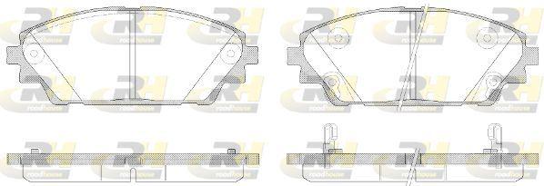 ROADHOUSE 21569.02 Brake Pad 3 Bm 09 13 — Brake Pads