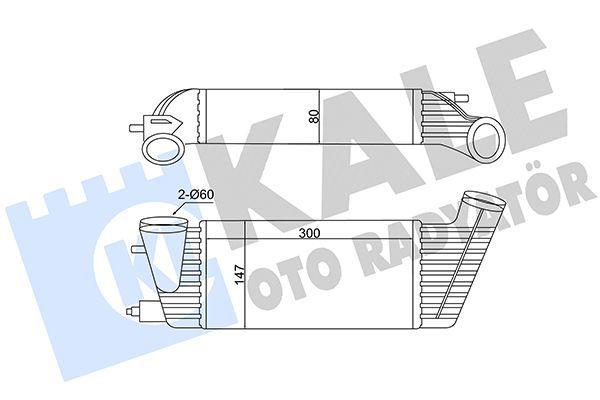 Kale Intercooler Radiator 350820 - Cooling — Radiators & Fans